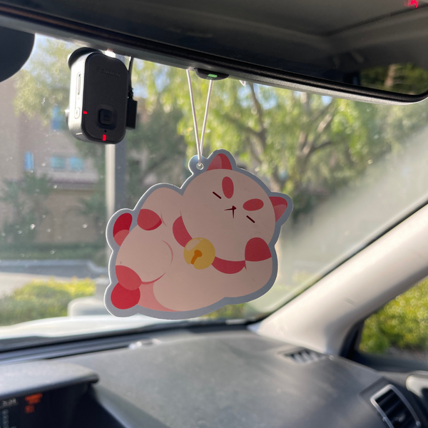 Sassy Alien Cat Air Freshener