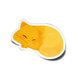 Sleeping Cat Sticker