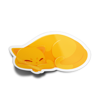 Sleeping Cat Sticker