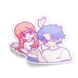 Happy Couple Sticker