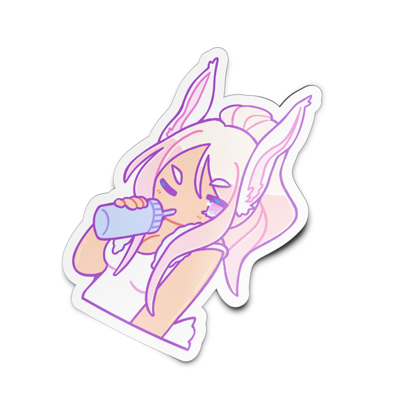 Rabbit Girl Sticker