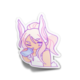 Rabbit Girl Sticker