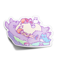 Spring Spirt Sleeping Sticker