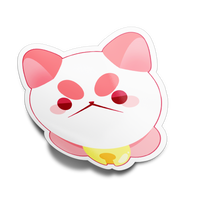 P-Cat Stare Sticker
