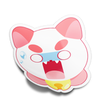 P-Cat Stressed Sticker