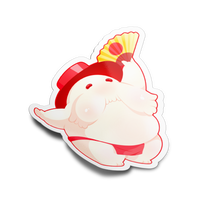 Radish Man Sticker