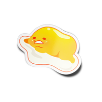 Lazy Egg Sticker