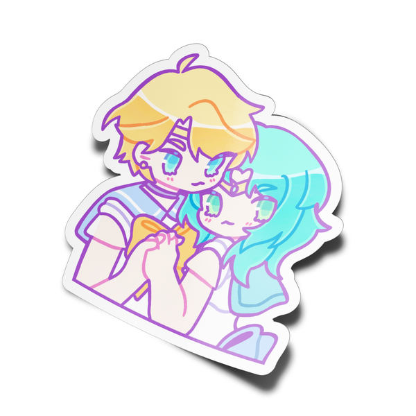 Sailor Couple Sticker