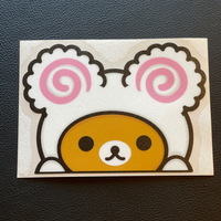 Fish Cake Bear Sticker