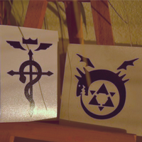 Full Metal Alchemist Decal ( `･Д･)ノ=☆