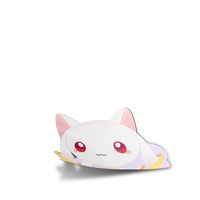 White Cat Alien Sticker