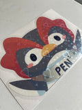 Space Penguin Sticker