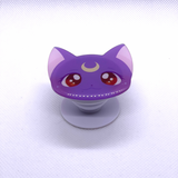 Purple Magical Cat Phone Grip