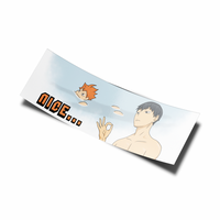 Hinata Butt and Kageyama Haikyuu Volleyball Bath Butt Slap Sticker ( ＾◡＾)っ (‿|‿)